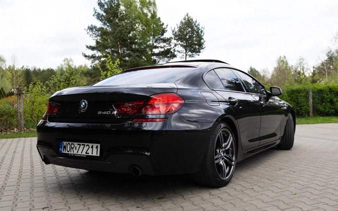 BMW Seria 6 cena 124800 przebieg: 126250, rok produkcji 2014 z Rydułtowy małe 742